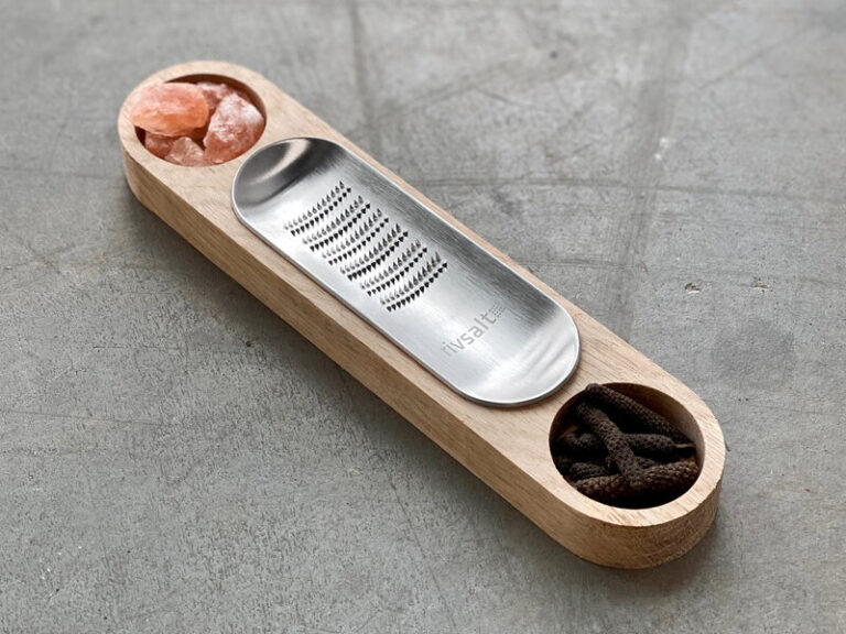 Rivsalt – Salt & Peppar med Rivjärn