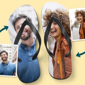 Personliga Flip-flops med Foto
