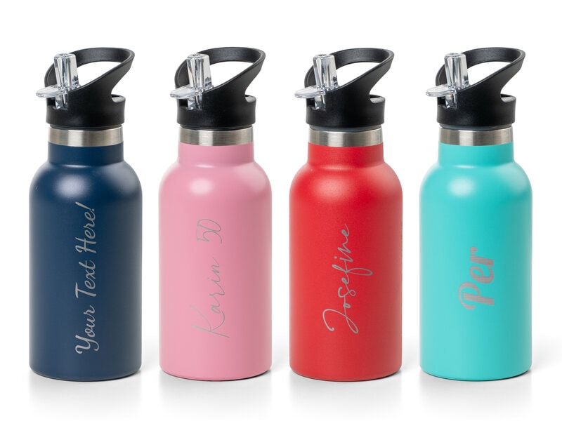 Personlig Termosflaska med Pip & Text – 355 ml