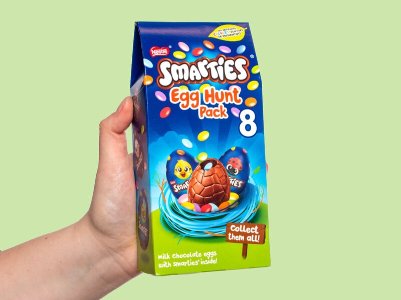 Smarties Chokladägg 8-pack