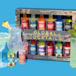 Presentlåda med Drinkmixar: Global Cocktails – Thoughtfully