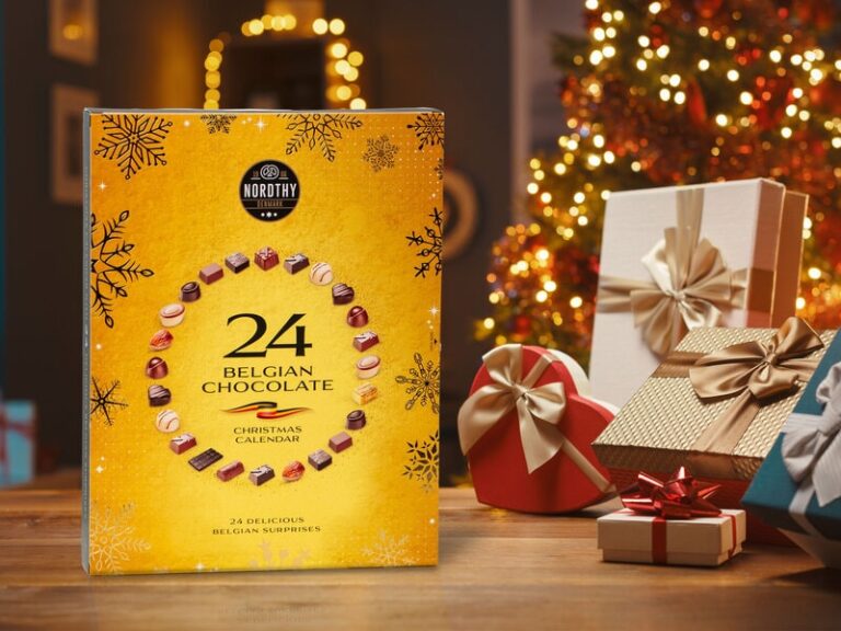 Adventskalender med Belgisk Choklad från Nordthy