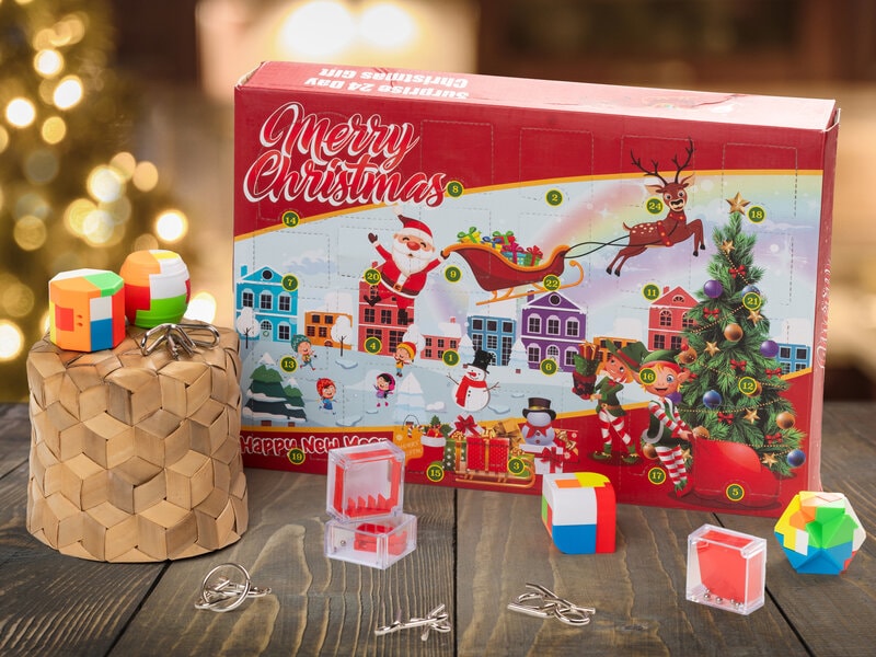Adventskalender med Kluriga Pussel