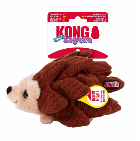KONG Layerz Hedgehog Hundleksak – Leksak