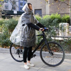 Regnponcho, Transparent