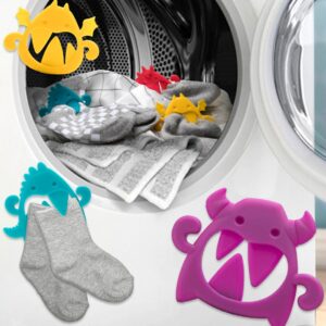 Sock Monsters – Strumpklämmor (8-pack)