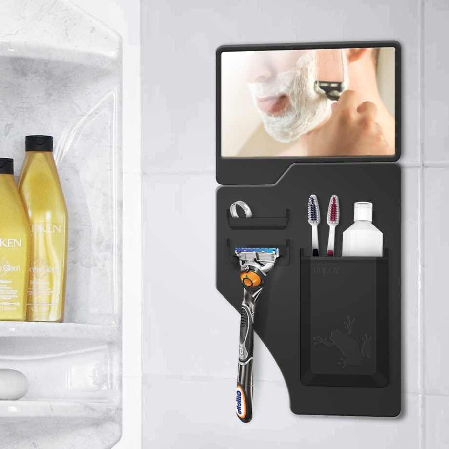 Duschförvaring – Shower Buddy, Svart