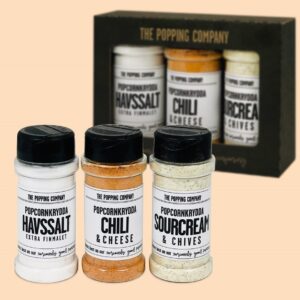 Popcornkryddor – The Popping Company (3-pack)