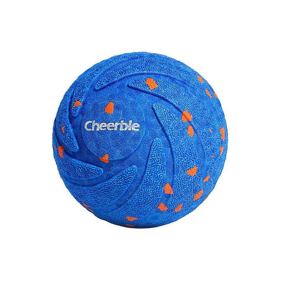 Cheerble Wicked Air Aktiveringsboll till Hund – Blå