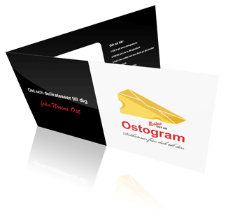 Presentkort – Ostogram