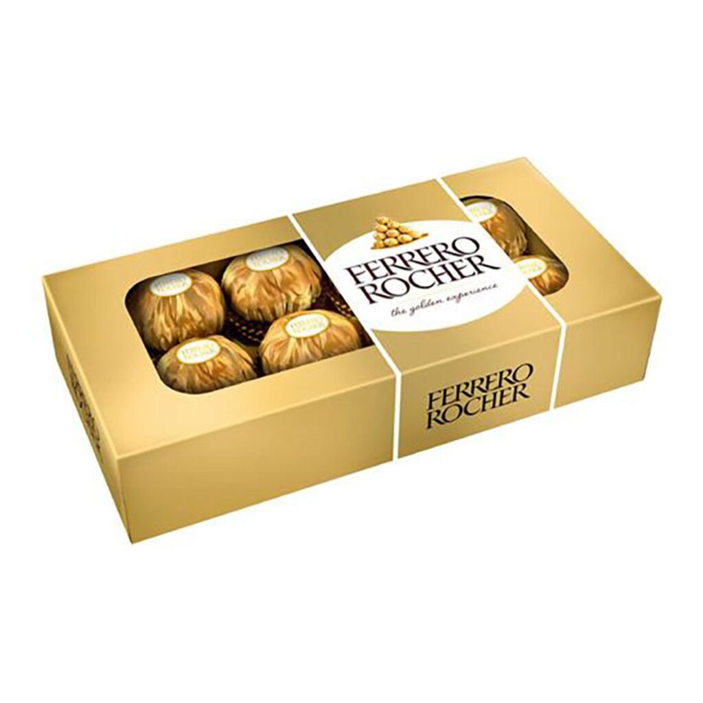 Ferrero Rocher Praliner Chokladask – 100 g