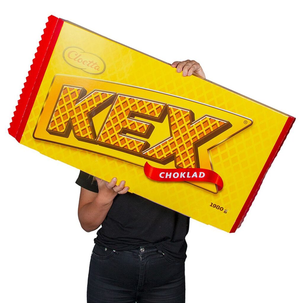 Gigantisk Choklad Kexchoklad – 1,98 kg