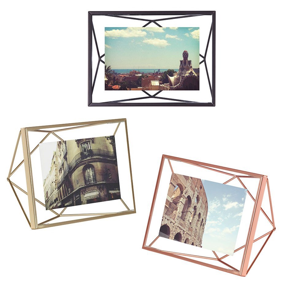 Fotoram – Prisma, mellan, Mässing