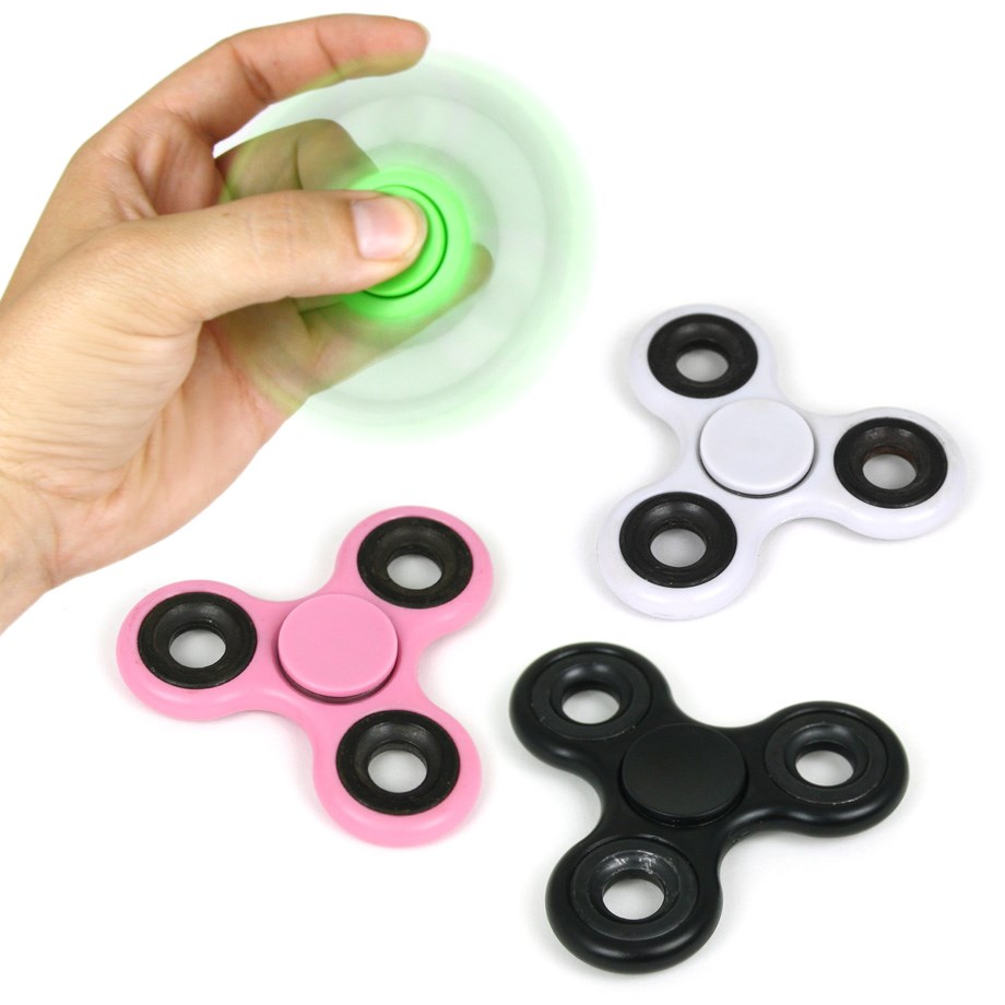 Fidget Spinner – grön, svart, vit, rosa