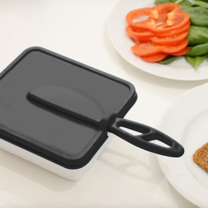 BreLock – Lock med smörkniv, svart