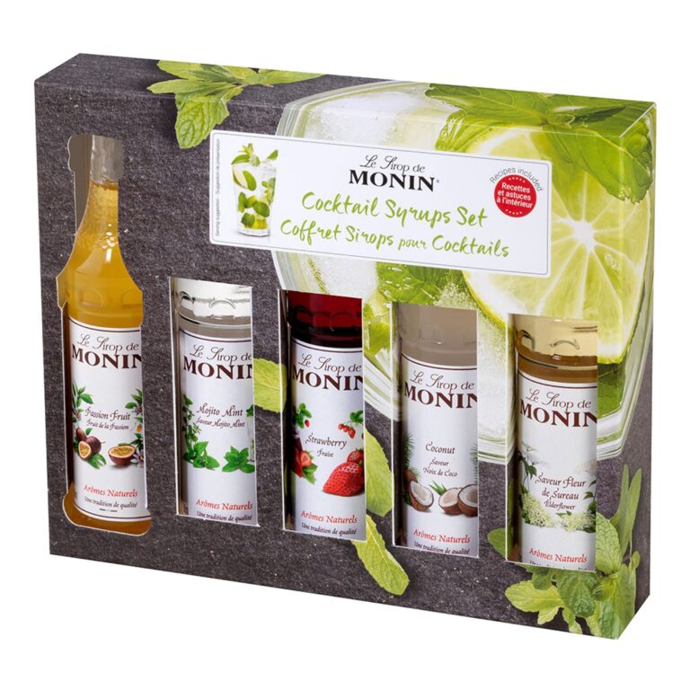 Monin Cocktail Set Syrup – 5 x 5 cl