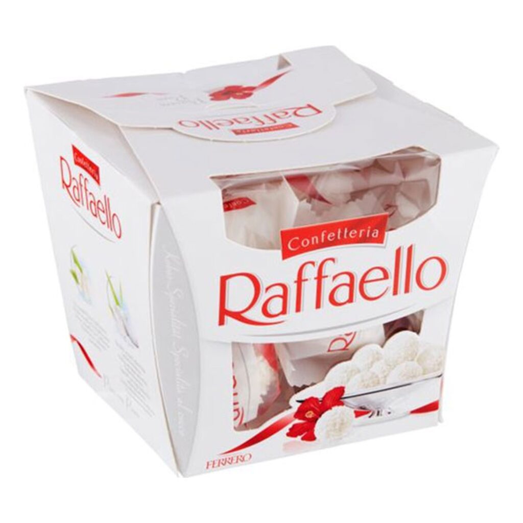 Ferrero Raffaello Chokladask – 150 g