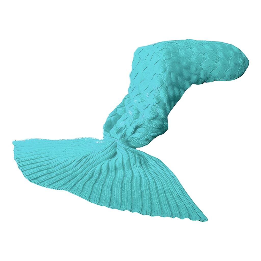 Sjöjungfru Filt – Havsgrön