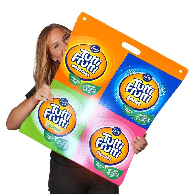Gigantisk Godis Tutti Frutti – 1,8 kg