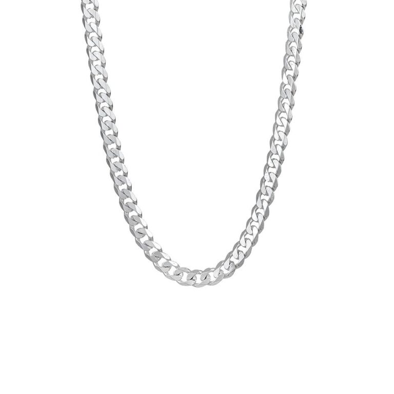 Halsband i äkta silver 55cm