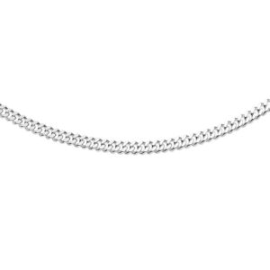Halsband i äkta silver 55cm