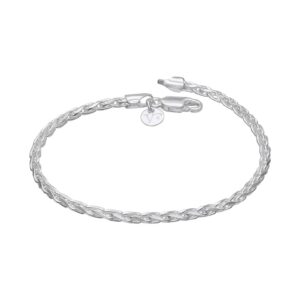 Armbandskedja i äkta silver 20cm