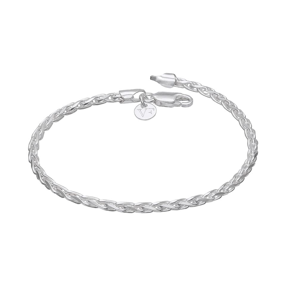 Armbandskedja i äkta silver 20cm