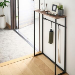 Smalt avlastningsbord, 60 cm, Yamazaki, Svart