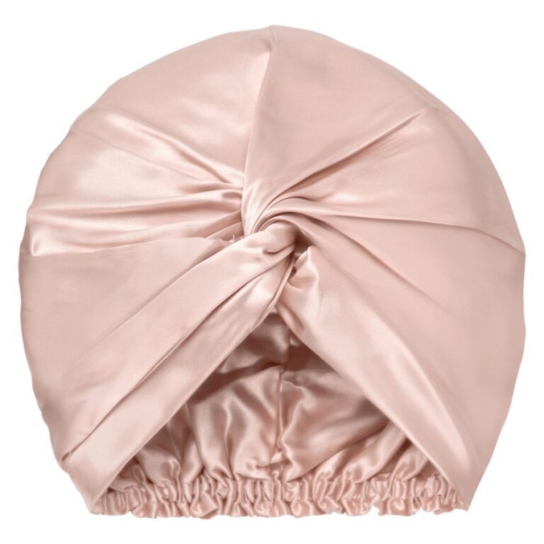 Lenoites Mulberry Silk Sleeping Cap Pink