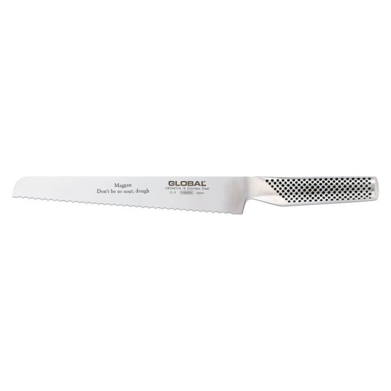 Global brödkniv 22cm G-9 – med gravyr