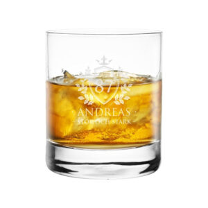 Whiskyglas – Sköld