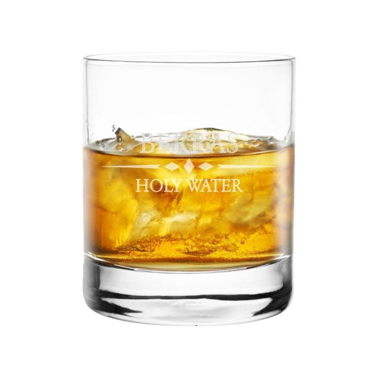 Whiskyglas med graverat namn – Vintage