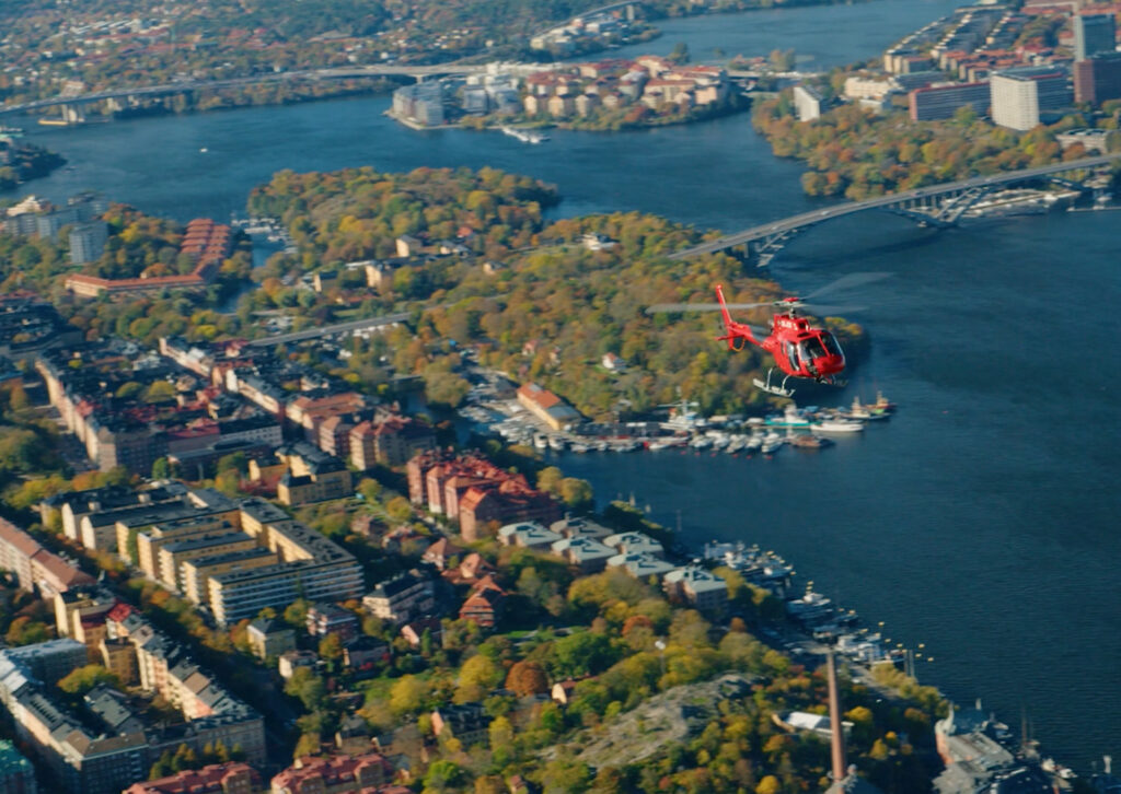 Presentkort – Privat Helikoptertur Stockholm