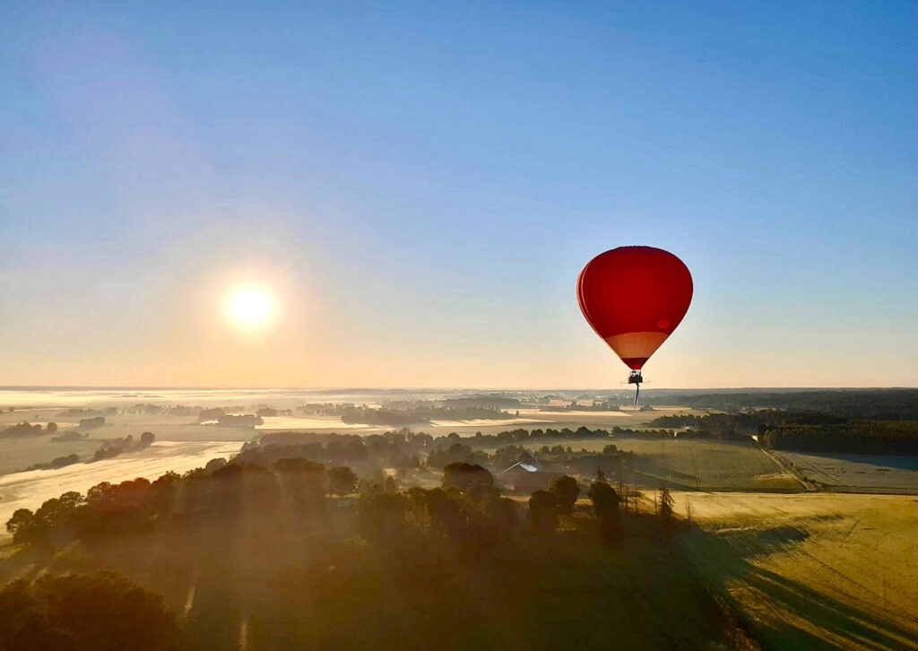 Presentkort – Flyg Luftballong för två