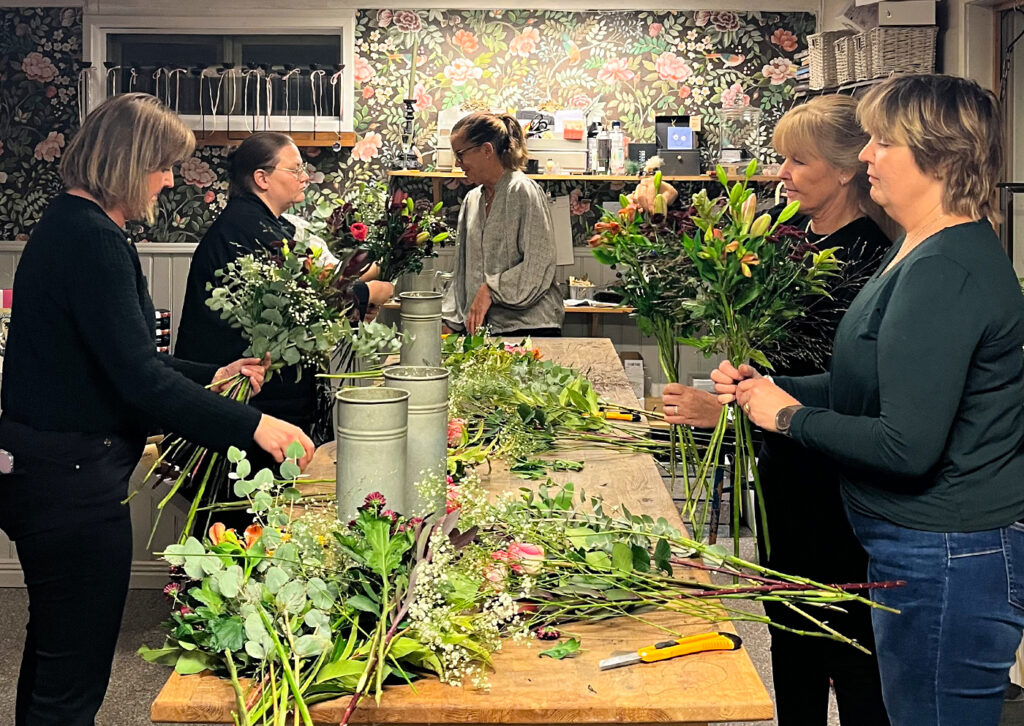 Presentkort – Blomsterkurs Stockholm för två