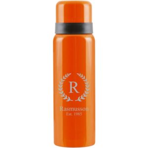 Termos med gravyr Vildmark 0.5L – Krans, ORANGE