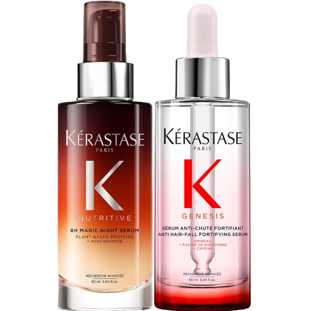 Kérastase Genesis Serum Anti Chute Fortifiant 90 ml & Nutritive 8H Overnight Serum 90 ml