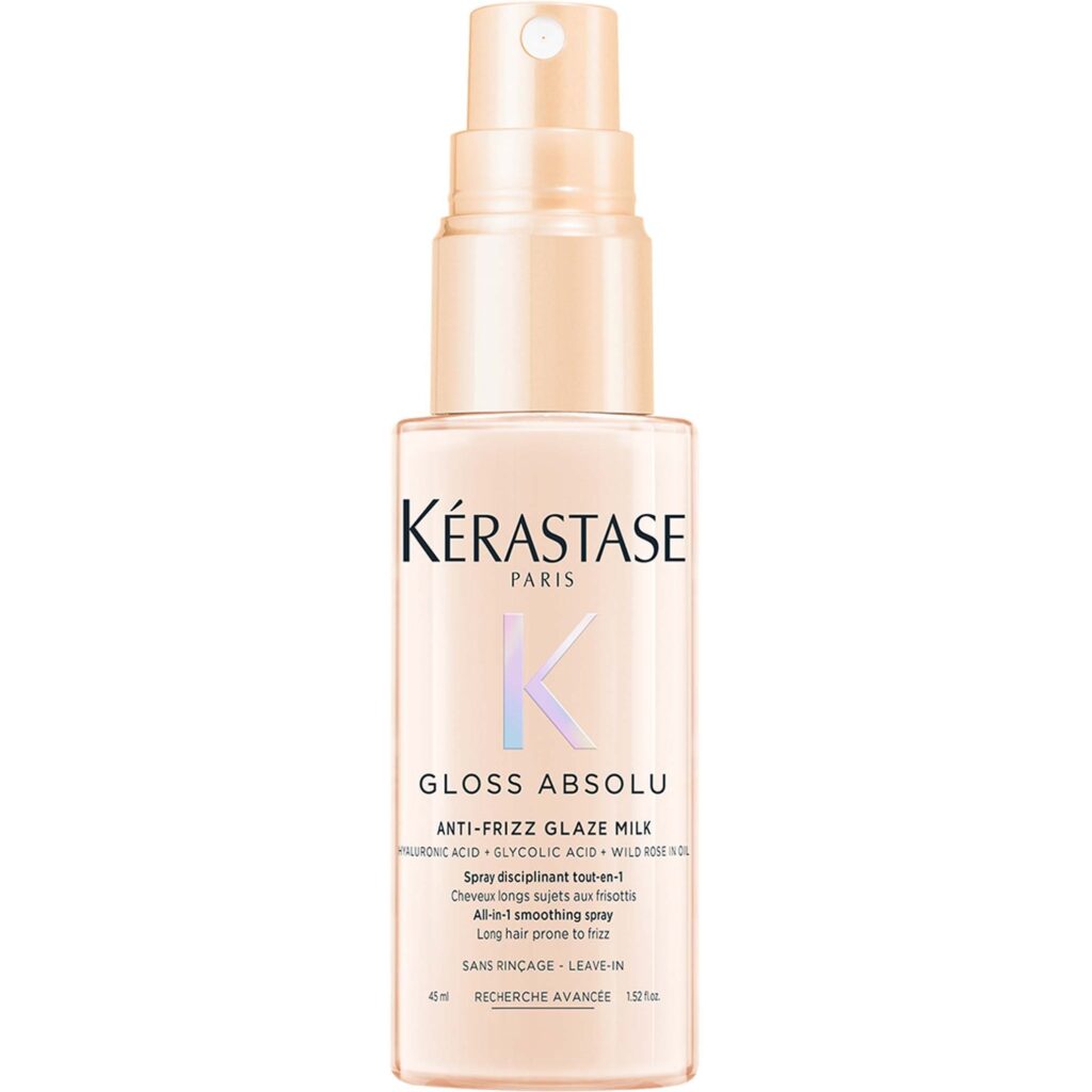 Kérastase Gloss Absolu Anti-Frizz Glaze Milk Heat Protection Travel Size 45 ml