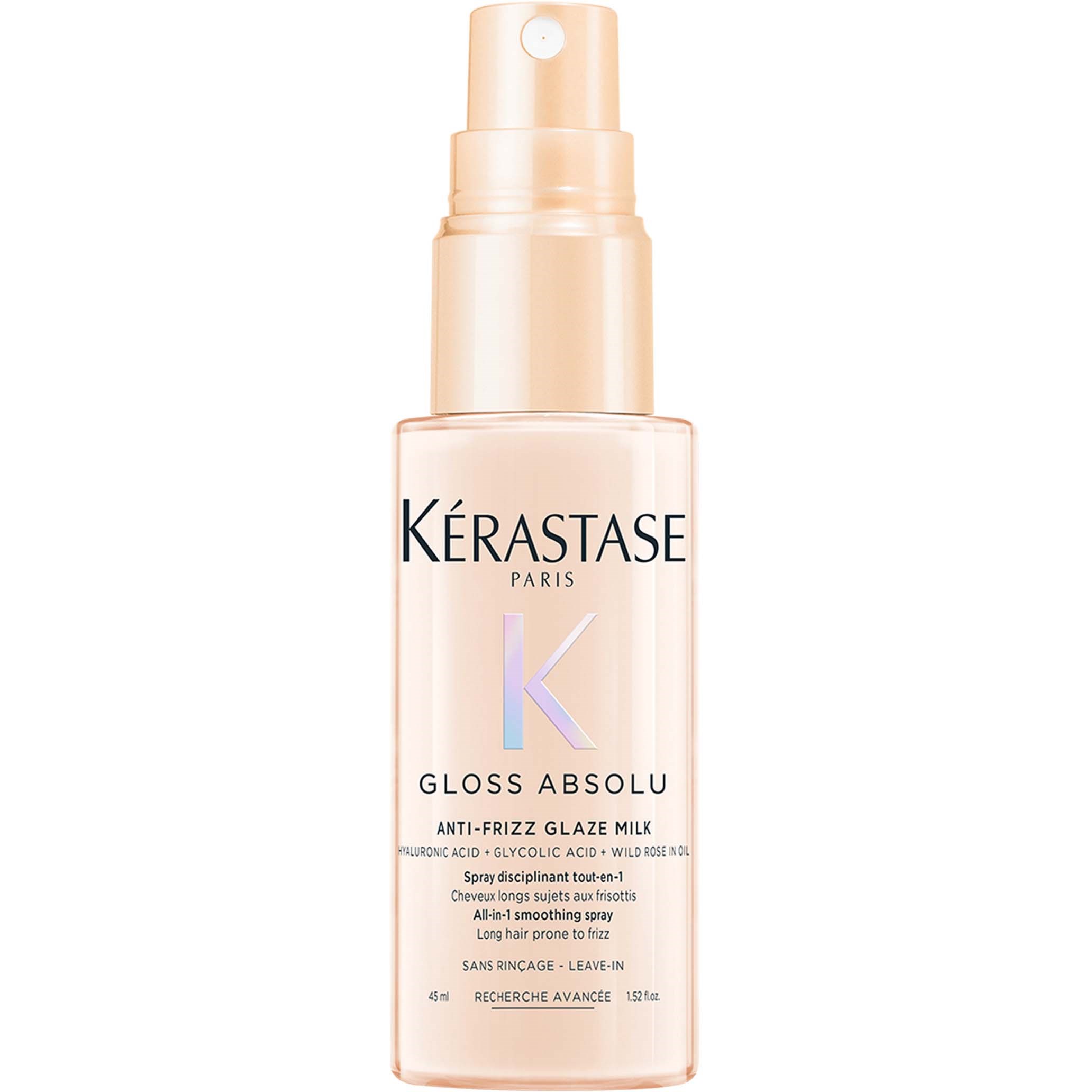 Kérastase Gloss Absolu Anti-Frizz Glaze Milk Heat Protection Travel Size 45 ml