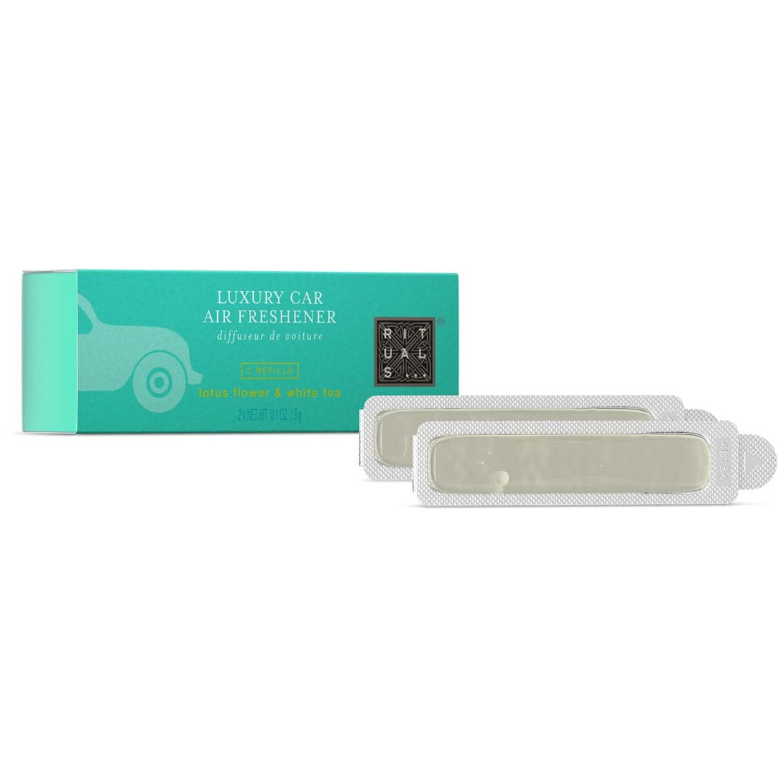 Rituals Refill Car Air Freshener – Delikat Sött – Lotusblomma & Vitt Te 6 g