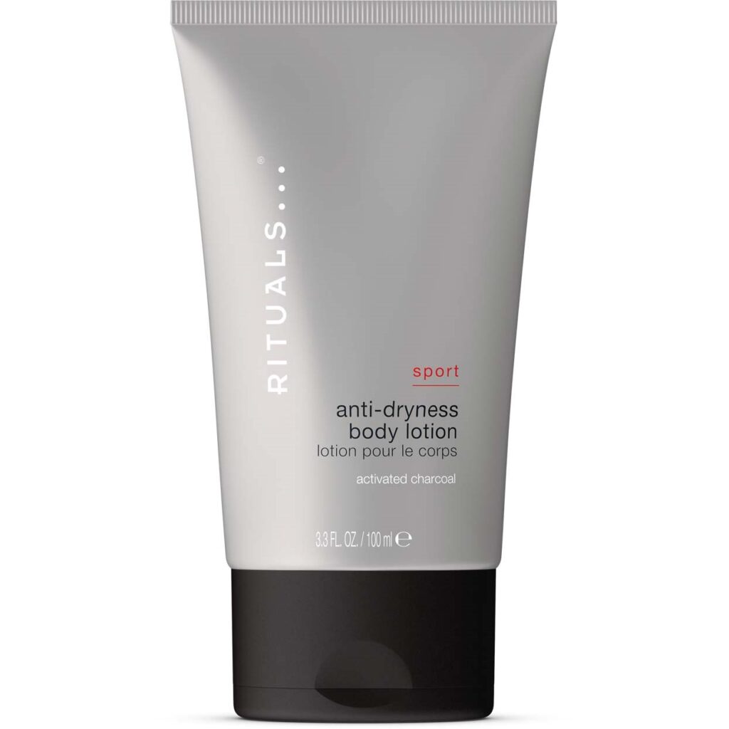 Rituals Sport Anti-Dryness Body Lotion – Uppfriskande kol- och myntakomplex 100 ml