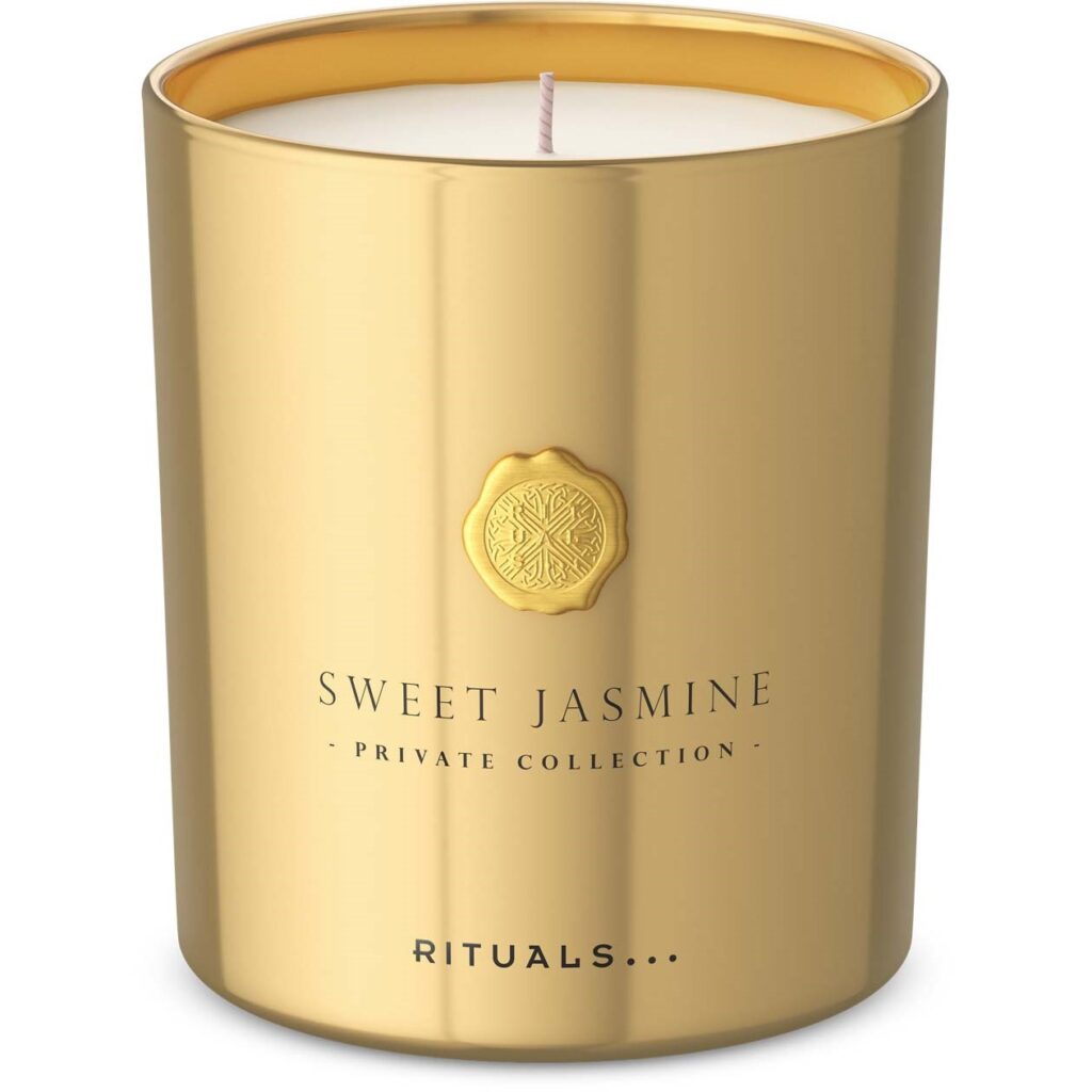 Rituals Sweet Jasmine Private Collection Sweet Jasmine Scented Candle – Blommig – Svartvinbär, Jasmin & Bärnsten 360 g