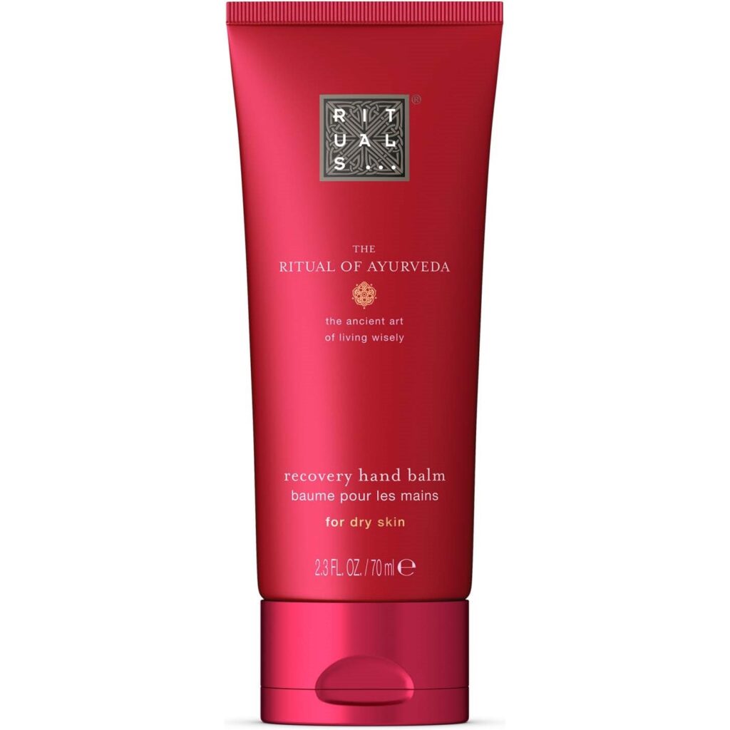 Rituals The Ritual of Ayurveda Recovery Hand Balm – Söt & Nötig – Sötmandelolja & Indisk Ros 70 ml