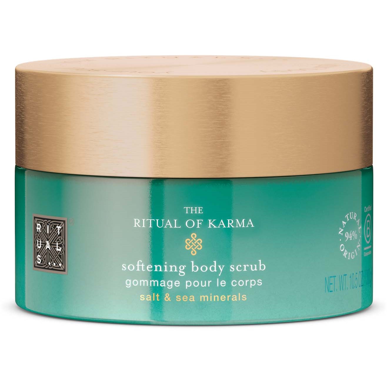 Rituals The Ritual of Karma Softening Body Scrub – Delikat Sött – Lotusblomma & Vitt Te 300 g