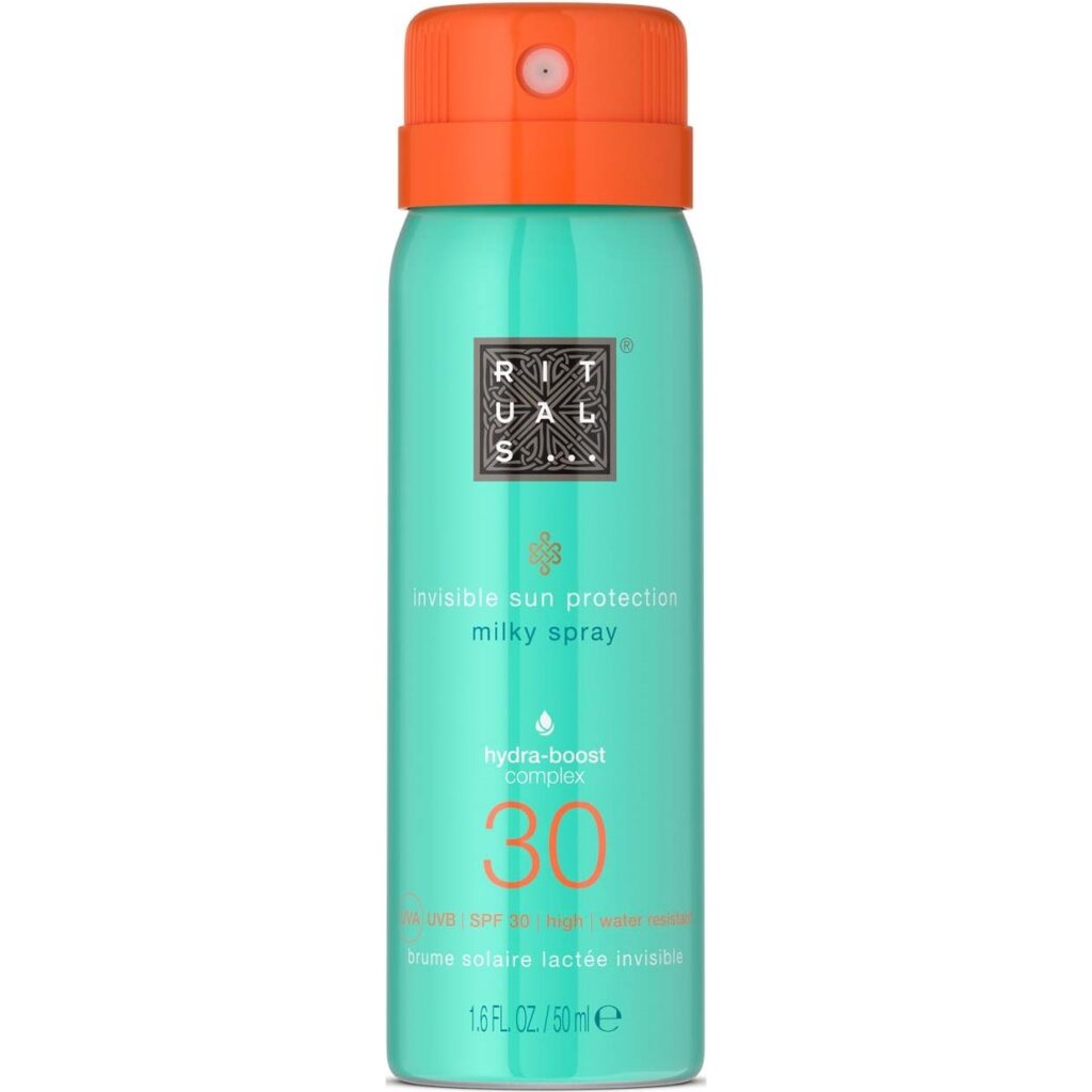 Rituals The Ritual of Karma Sun Protection Milky Spray SPF 30 – Delikat Sött – Lotusblomma & Vitt Te 50 ml