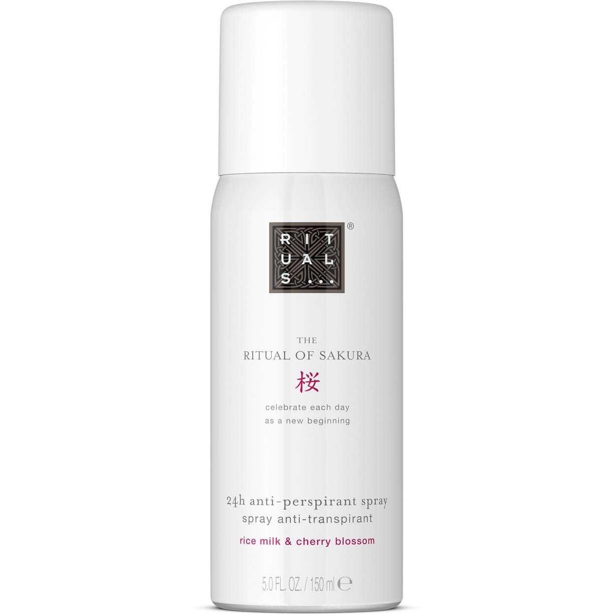 Rituals The Ritual of Sakura Anti-Perspirant Spray – Blommig – Körsbärsblomma & Rismjölk 150 ml