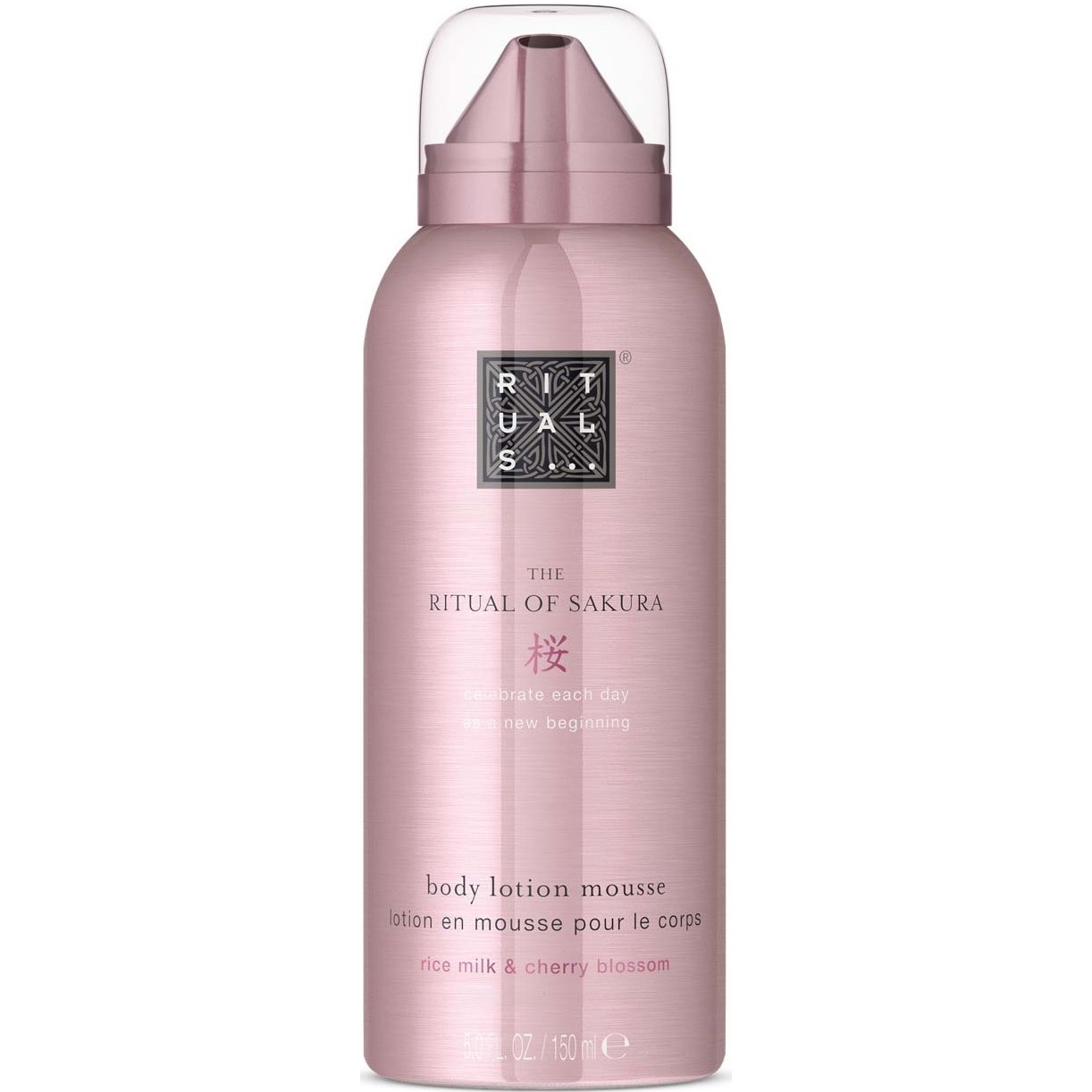 Rituals The Ritual of Sakura Body Lotion Mousse – Blommig – Körsbärsblomma & Rismjölk 150 ml