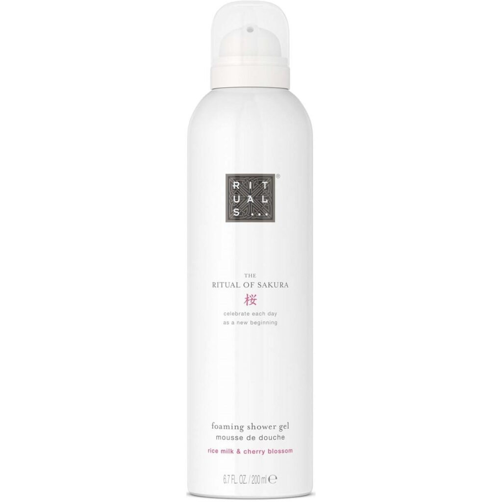 Rituals The Ritual of Sakura Foaming Shower Gel – Blommig – Körsbärsblomma & Rismjölk 200 ml
