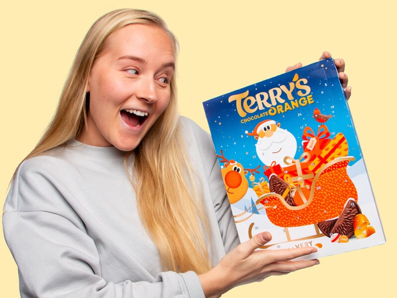 Terry’s Chokladkalender med Apelsinsmak