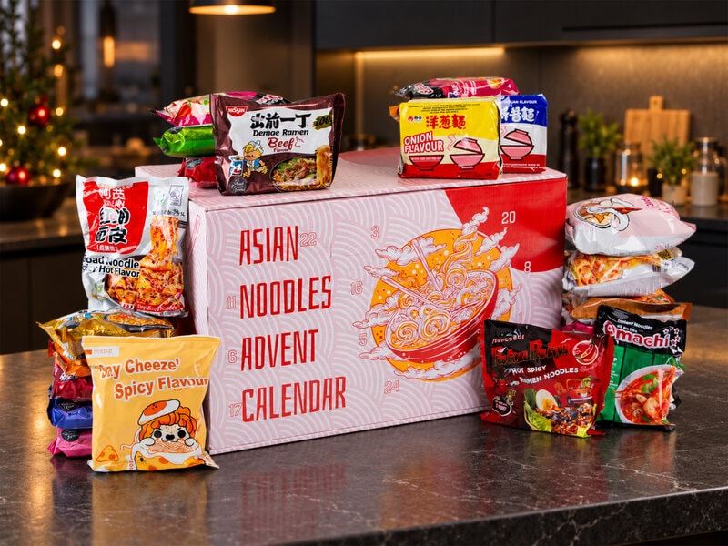 Adventskalender med Snabbnudlar